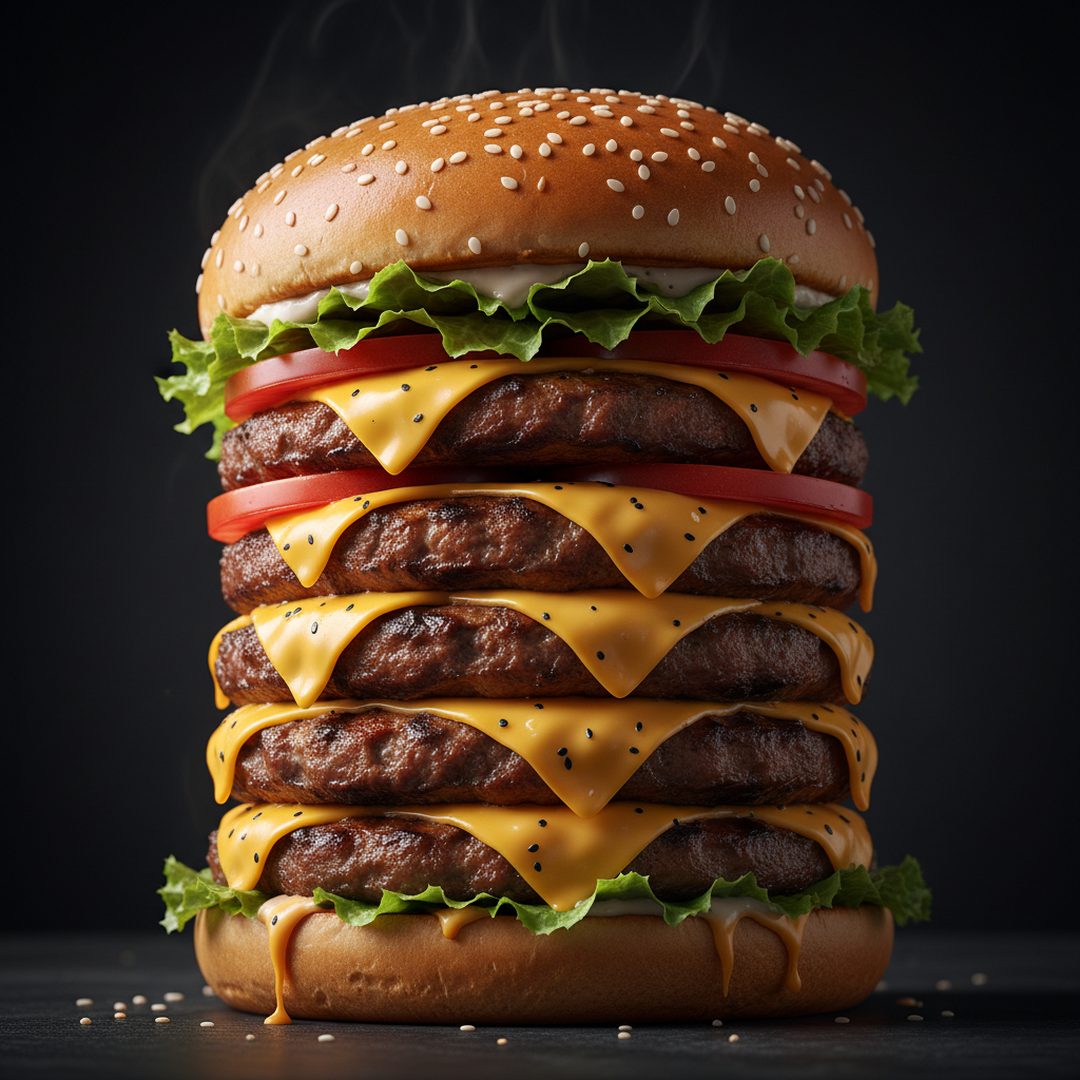 The Standard Set, Every Model, 6-patty hero