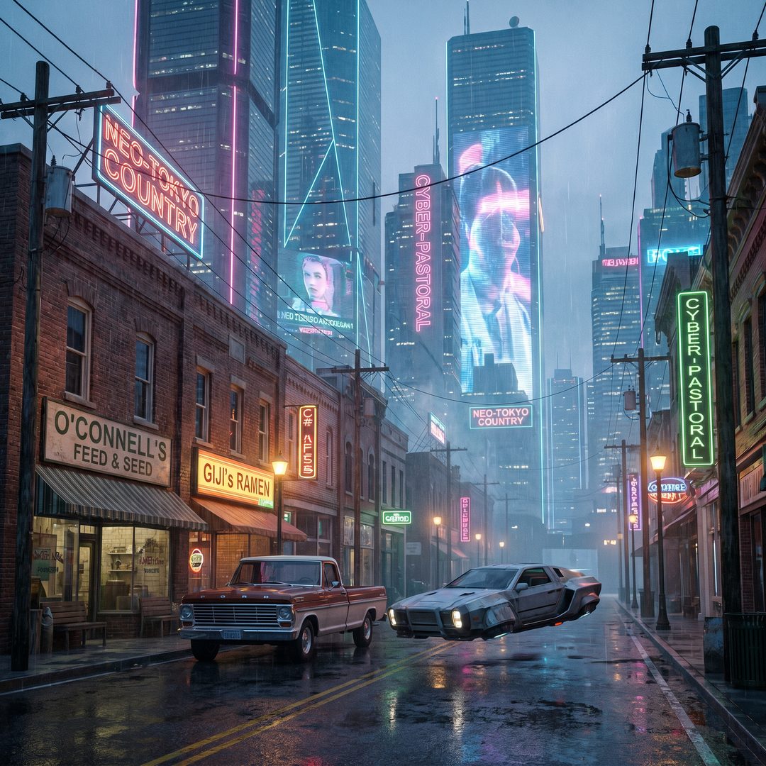 The Standard Set, Every Model, Cyberpunk town