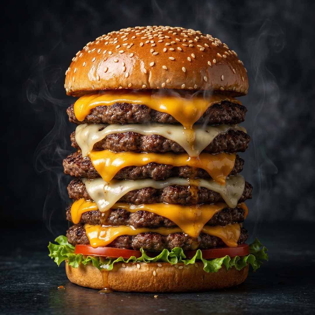 The Standard Set, Every Model, 6-patty hero