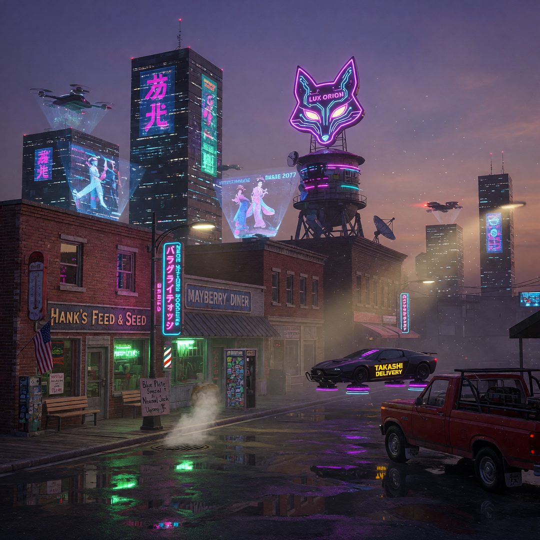 The Standard Set, Every Model, Cyberpunk town