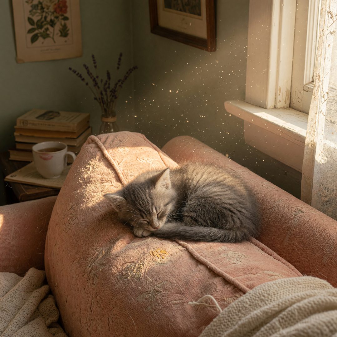 The Standard Set, Every Model, Kitten, sunlight