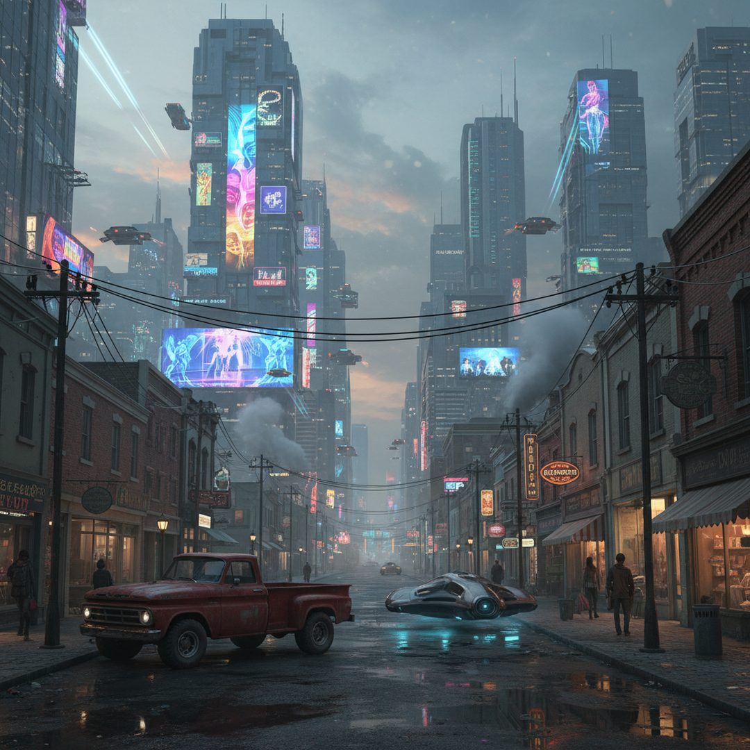 The Standard Set, Every Model, Cyberpunk town