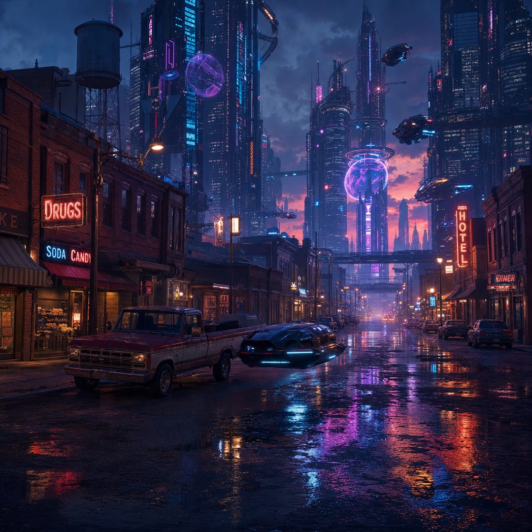 The Standard Set, Every Model, Cyberpunk town