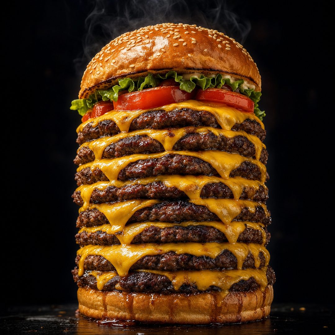 The Standard Set, Every Model, 6-patty hero