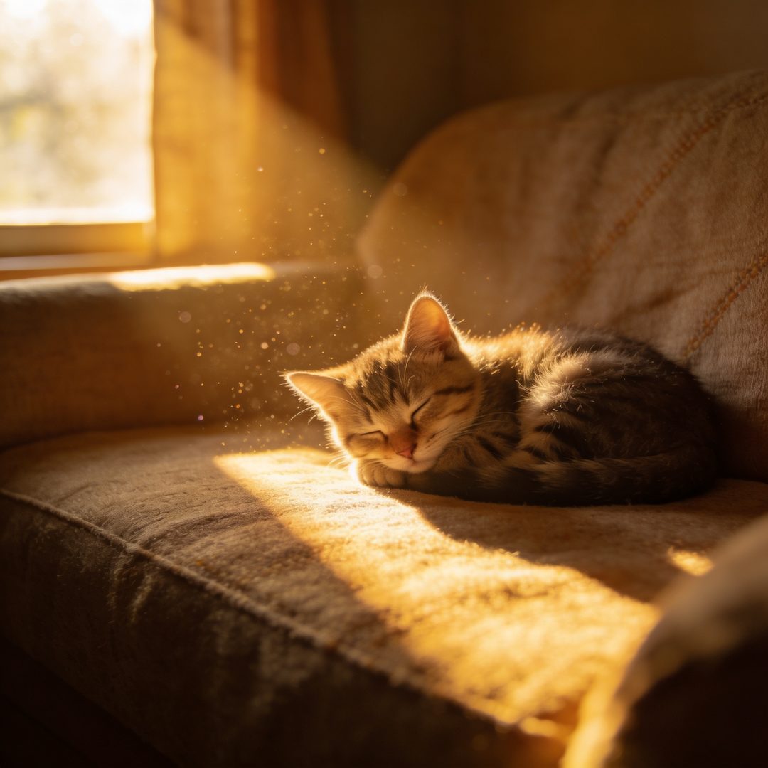 The Standard Set, Every Model, Kitten, sunlight